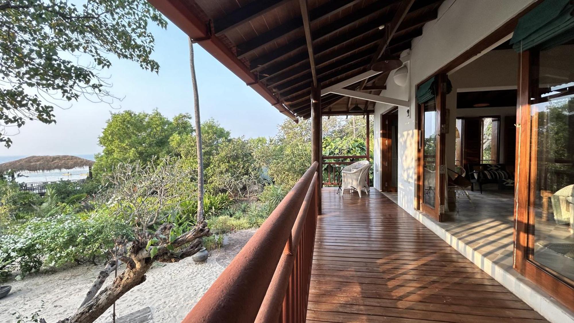 Saffronstays Stella Maris - Luxury Beach Front Villa Near Redi Beach Querim Bagian luar foto